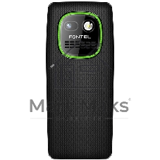 Мобильный телефон FONTEL FP250 черно-зеленый