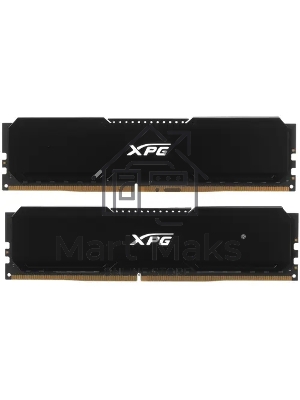 Оперативная память XPG Gaммix D20, DDR4, 32Gb (2x16Gb), 3200MHz, CL16, UDIMM, с радиатором, черный
