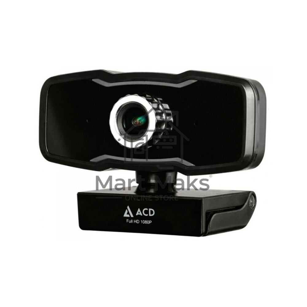 WEB Камера ACD-Vision UC500 CMOS 2МПикс, 1920x1080p, 30к/с, микрофон встр., USB 2.0, универс. крепление, черный корп. RTL