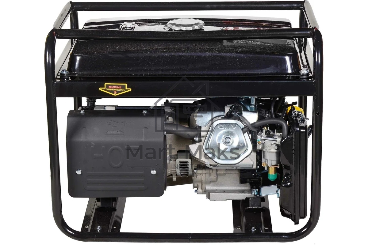 Электрогенератор бензиновый Huter DY5000L, 4.5 кВт, 70 дБ, 72 кг