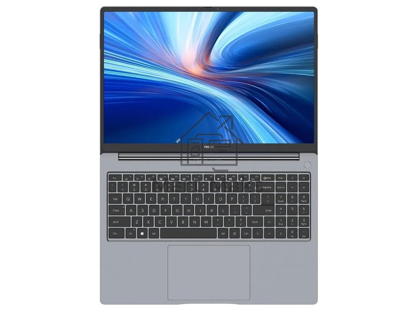 Ноутбук TECNO Megabook T16 2024 T16RA 16/IPS/Intel Core i5 13420H/16Gb/SSD 512Gb/Intel UHD Graphics/Win11/Серый/1.74кг.