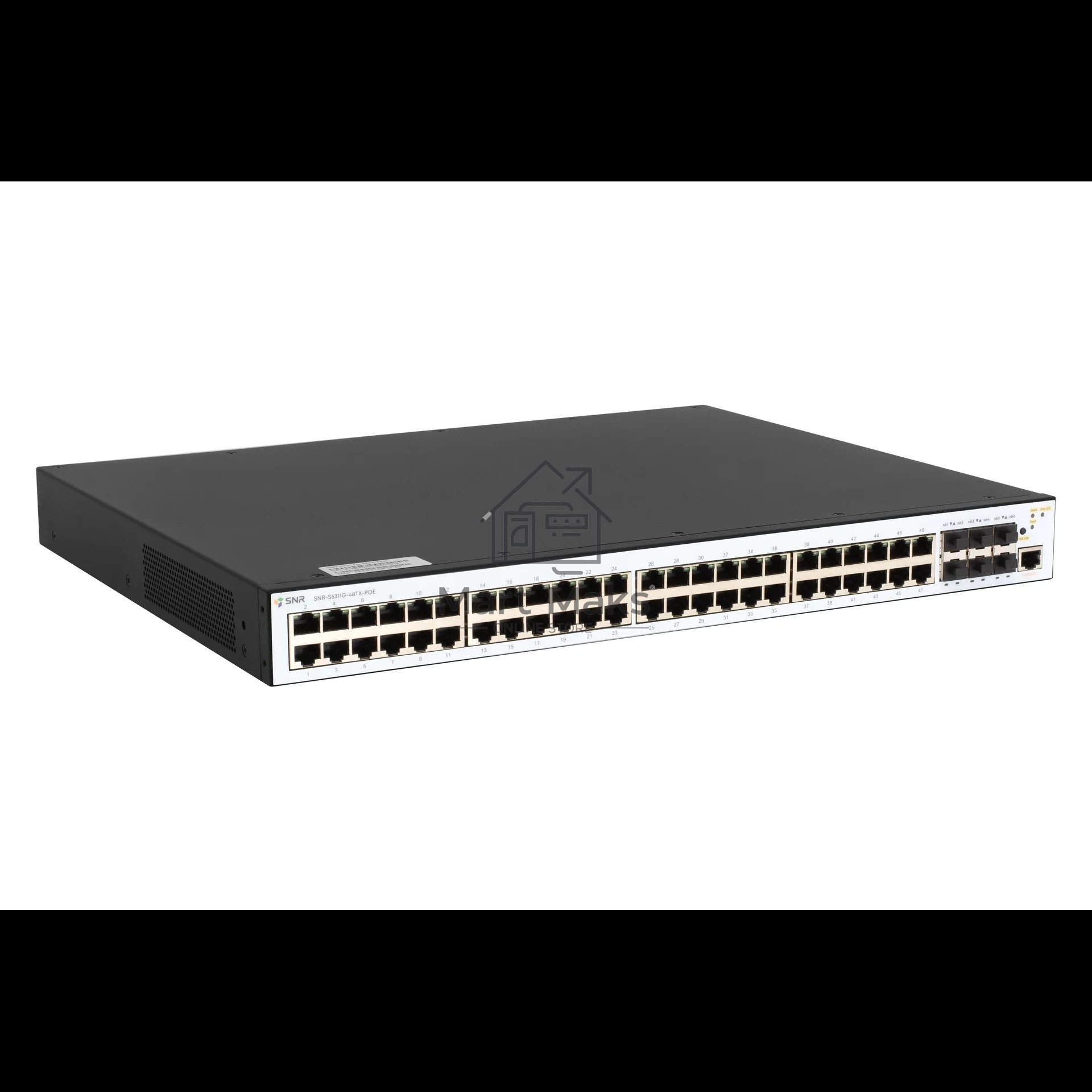 Управляемый PoE коммутатор уровня 2+ SNR-S5311G-48TX-POE