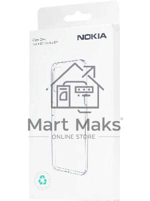 Чехол (клип-кейс) Nokia Clear Case, для Nokia G11/G21, прозрачный 8p00000192