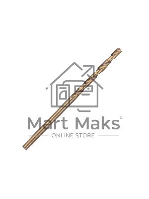 Сверло PATRIOT EXPERT по металлу, Р6М5К5, 2,5 мм, 2шт в блистере