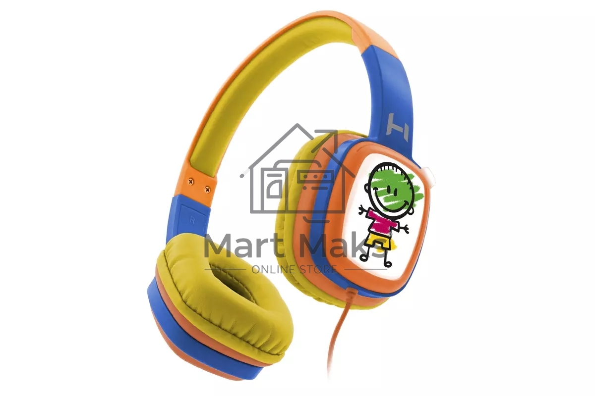 Наушники Harper KIDS HN-302 Orange-Blue