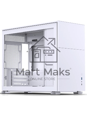 Компьютерный корпусMini-Tower/ Case JONSBO D31 STD, Mini-Tower, TG, no fan, 1xUSB-A 3.2 + 1xUSB-C 3.2, mATX, mDTX, mITX белый