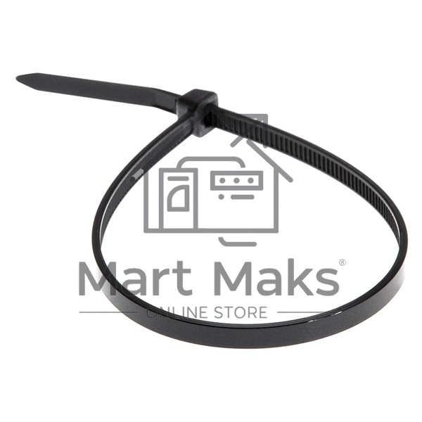 Хомут-стяжка кабельная нейлоновая Rexant 100 x2,5 мм, черная, упаковка 100 шт.