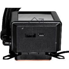 Система жидкостного охлаждения Lian Li GA II LCD 360 Black, 360 мм, 3x120 мм, 300-2450 об/мин, 30 дБ, 4-pin PWM, ЖК-дисплей, ARGB, черный