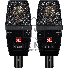 Микрофон конденсаторный sE Electronics SE 4100 Pair подобранная пара универсальных студийных конденсаторных микрофонов с большой диафрагмой 1