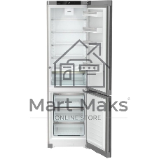 Холодильник Liebherr CNsff 5703 серебристый двухкамерный 266/94л морозилка снизу