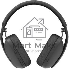 Гарнитура Logitech ZONE Vibe 100 серый, беспроводная, Bluetooth, до 20 ч