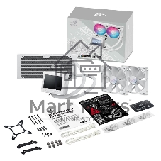 Жидкостная система охлаждения ASUS ROG RYUJIN III 240 ARGB белый 120 мм, алюминий, 2000 об/мин, 29.7 дБ, 4 pin