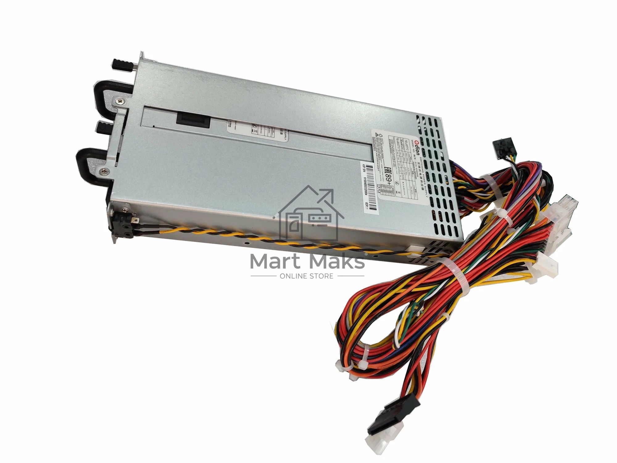 Серверный блок питания R1A-KH0400 (FPP-R1A-KH0400) 1U Redundant 400W (ШВГ=106*41,5*218mm), 80 PLUS Gold, Oper.temp 0C~50C, AC/DC dual input