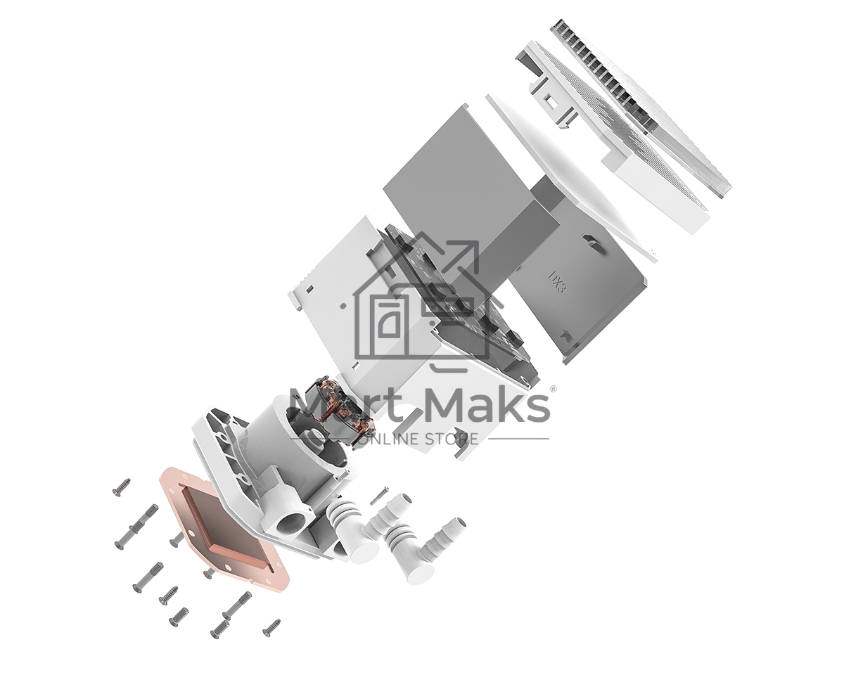 Система жидкостного охлаждения ID-COOLING DX360 MAX белый 120мм алюминий+медь 2150rpm 32.5db 4-pin 350W