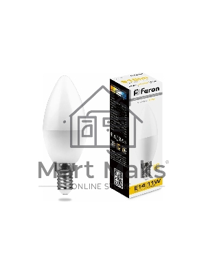 Лампа светодиодная Feron LB-770 11W 230V E14 2700K