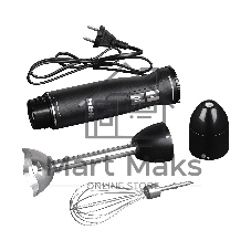 Блендер погружной BBK KBH0813 черный, 1100 Вт, плавная регулировка, турбо