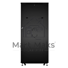 Шкаф серверный напольный Cabeus ND-05C-42U80/120-BK IP20, 42U, 2055х800х1200 мм (ВхШхГ), дверь: перфорация, боковая панель: сплошная, разборный, чёрный
