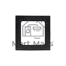 Рамка EKF EXM-G-302-30 Стокгольм PROxima 1-ая, черный