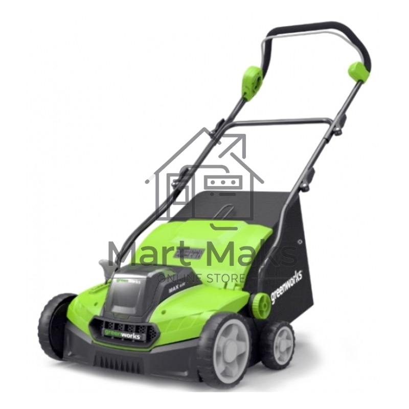 Аэратор-скарификатор электрический (2515507) GreenWorks GDT15 Арт. 2515507, 1500W, 36 см