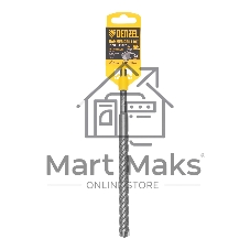 Бур по бетону Denzel цельная крестовая пластина, 14x215 мм, SDS PLUS