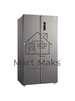 Холодильник Korting KNFS 93535 X нержавеющая сталь двухкамерный 356/203л морозилка сбоку, No Frost, Side by Side