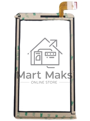 Сенсорное стекло (тачскрин) DEXP Ursus S380 3G, черное