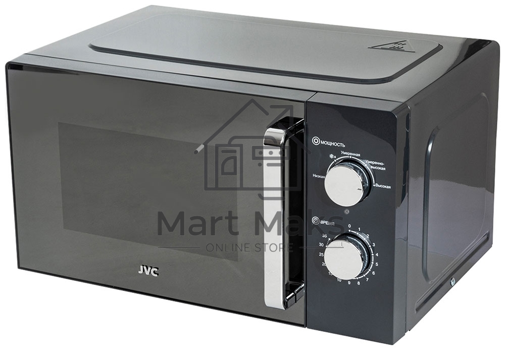 Микроволновая печь JVC JK-MW148M графит, 20 л, 700 Вт, переключатели - поворотный механизм