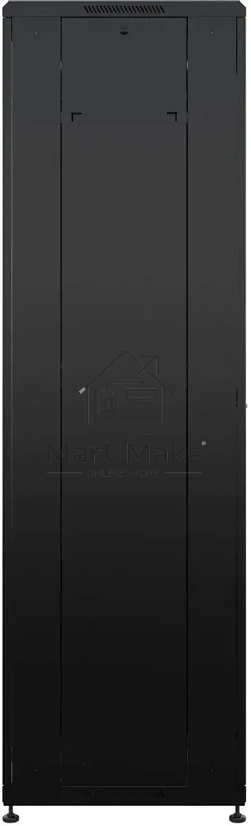 Шкаф коммутационный NTSS Премиум (NTSS-R42U6060GS-BL) напольный 42U 600x600мм пер.дв.стекл металл 900кг черный 510мм 86кг 1987мм IP20 сталь