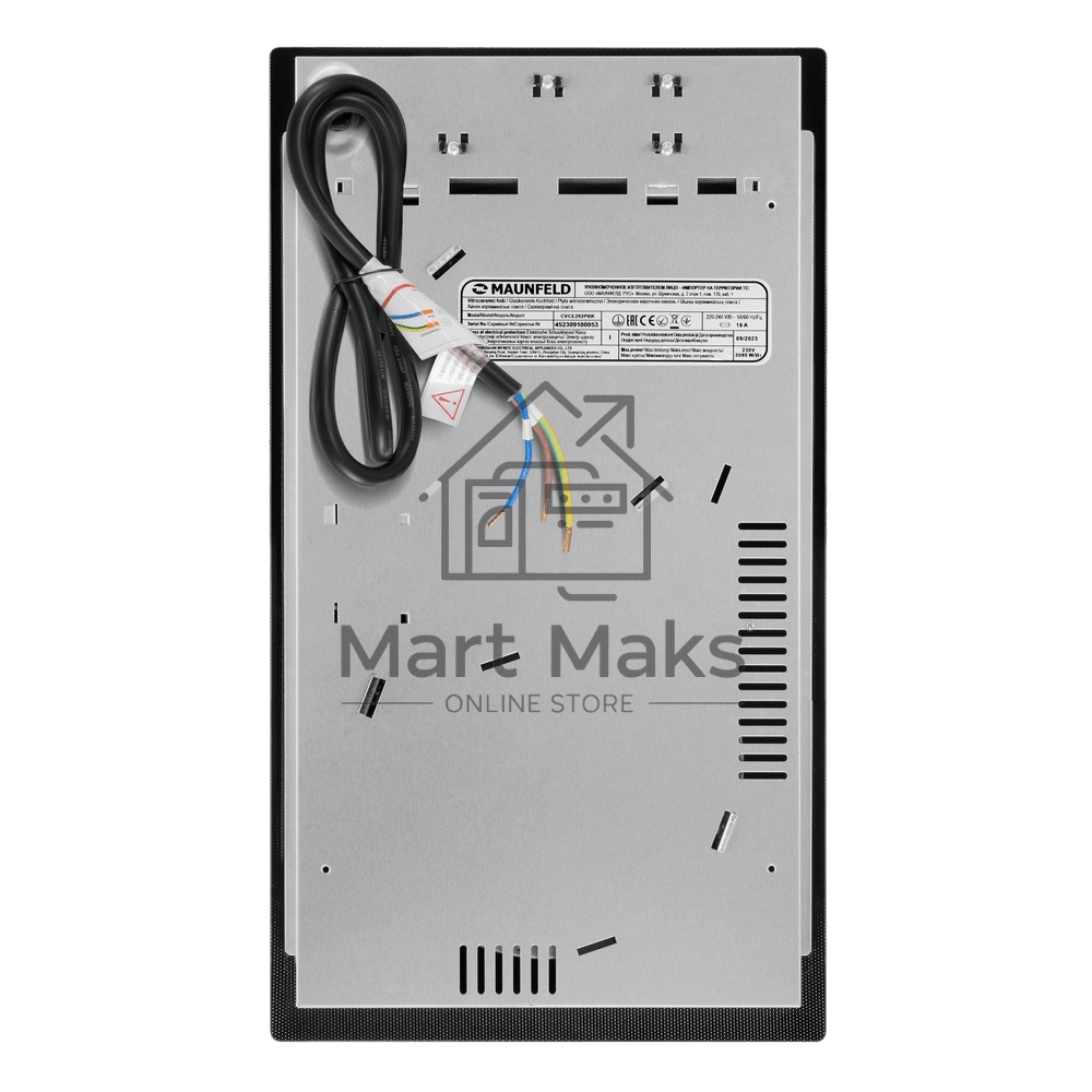 Электрическая варочная панель Maunfeld CVCE292PBK