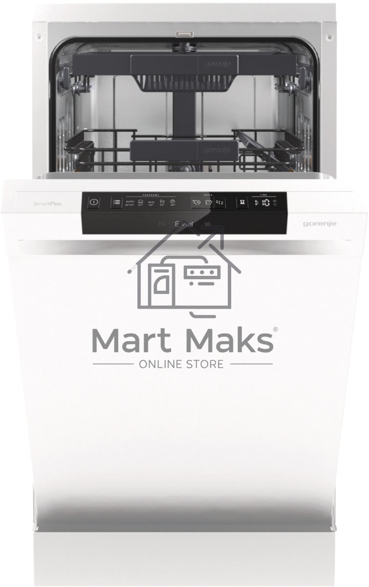 Посудомоечная машина Gorenje GS541D10W, белый, 44.8 см, 11 компл., 45 дБ, класс A+++