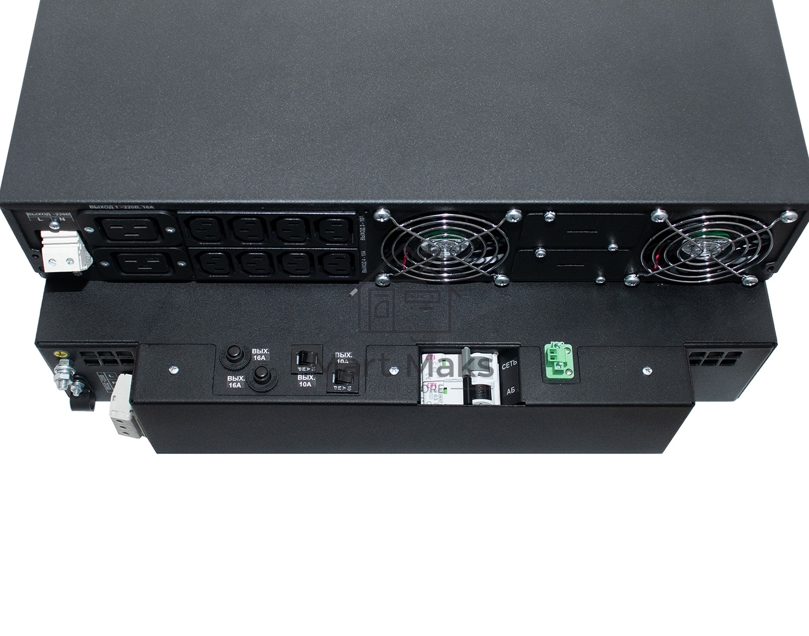 Источник бесперебойного питания Штиль STR1106SL 5400Вт 6000ВА черный