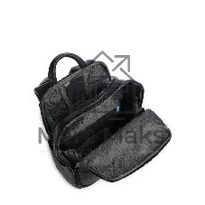 Рюкзак мужской Piquadro Black Square CA6501B3/N, кожа, черный