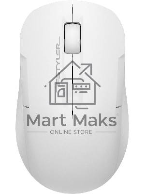 Мышь беспроводная A4Tech Fstyler FG15CS Air2 белый, 1200 dpi, радиоканал, USB, кнопки - 3