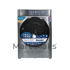 Стиральная машина Centek CT-1965 нержавеющая сталь, загрузка фронтальная 10 кг, 1400 об/мин, Класс А+++