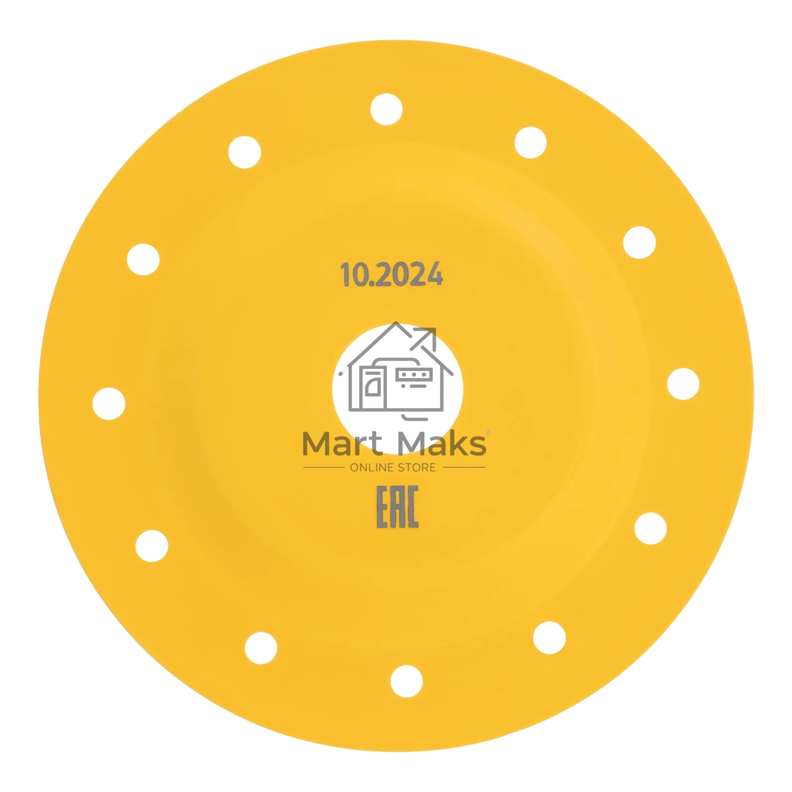 Чашка твердосплавная зачистная Denzel 125 мм, плоская, крупное зерно #8