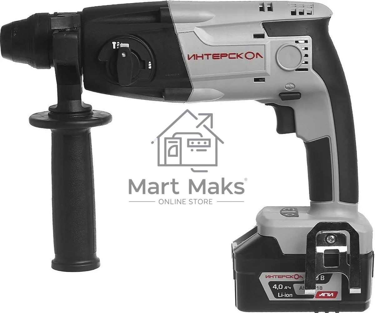 Перфоратор Интерскол ПА-18/18Л2 329.4.1.74 Li-ion, 1 аккум., 4А·ч, кейс