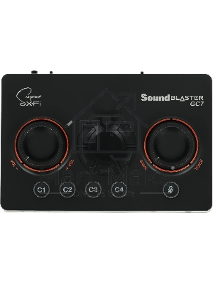 Звуковая карта Creative USB Sound BlasterX GC7 (Super X-Fi Ultra DSP) 7.1 Ret