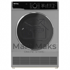 Сушильная машина Korting KD 60L97 S серебристый, 10 кг, сушка - конденсационная, программ - 15, 59.6 x 84.5 x 64 см