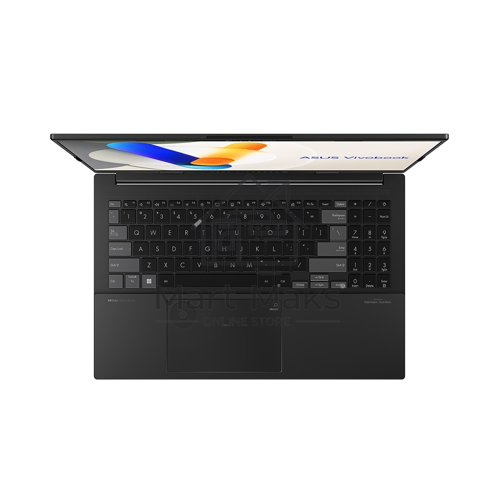 Ноутбук ASUS VivoBook Pro 15 OLED N6506MU Ultra 7 155H 16Gb SSD 1Tb NVIDIA RTX 4050 6Gb 15,6 2.8K OLED Cam 75Вт*ч No OS Серый N6506MU-MA100 90NB12Z3-M00570