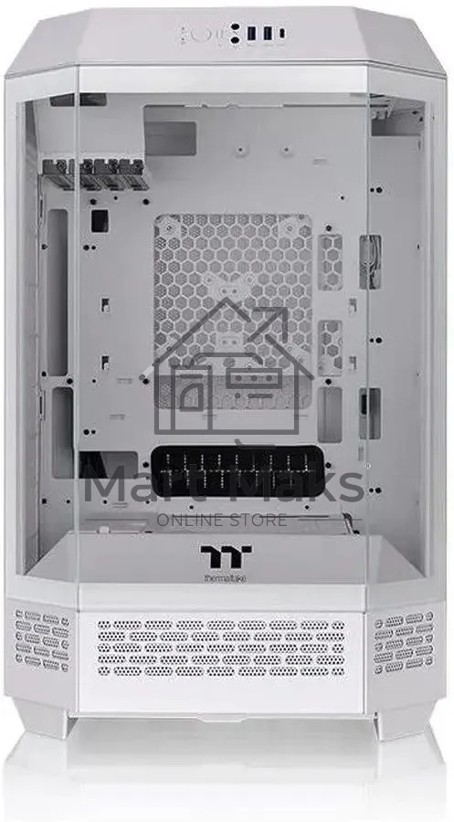Корпус Thermaltake The Tower 300 Snow белый без БП miniITX 8x120mm 6x140mm 2xUSB3.0 audio bott PSU