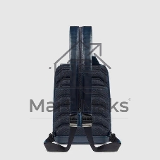 Рюкзак слинг мужской Piquadro Blue Square CA6589B2/BLU2, кожа, темно-синий