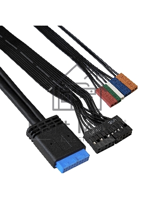 Компьютерный корпус Minitower ExeGate BAA-104U-AA500 (mATX, БП AA500 с вент. 8см, 2*USB+1*USB 3.0, аудио, черный)