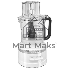 Кухонный комбайн KitchenAid 5KFP1318EWH, мощность 400 Вт, объем чаши 3.1 л, импульсный режим, белый