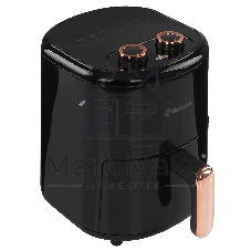 Аэрогриль Sakura SA-7677BK черный, 1200 Вт, 4 л, механическое управление, 9 программ