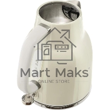 Чайник электрический Tesler KT-1760 бежевый, 1.7 л, 2200 Вт, скрытый нагревательный элемент