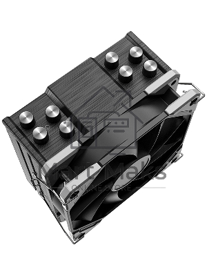 Кулер Cooler ID-Cooling SE-214-XT BASIC черный/серебристый 120мм алюминий+медь 1800rpm 27db 4-pin 180W 150мм