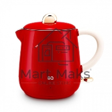 Чайник электрический BQ KT1717P Red. Мощность:1000 Вт, Объем 0,6л