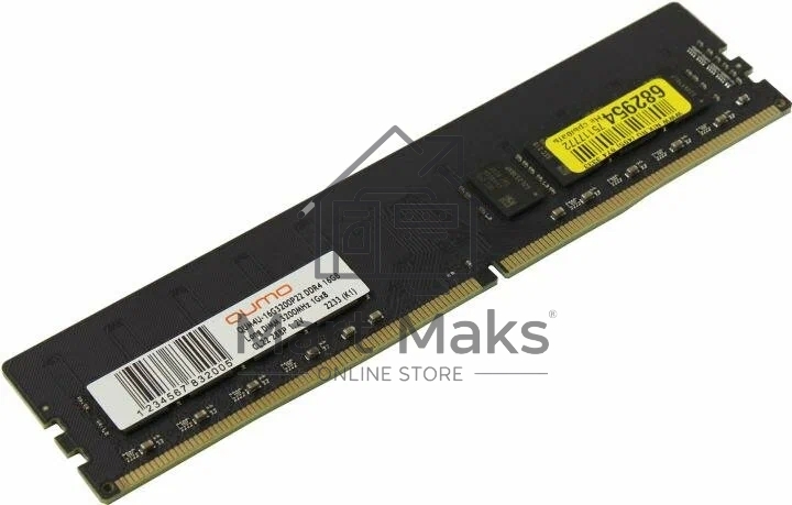 Оперативная память QUMO, DDR4, 16GB (1x16GB), 3200MHz, CL22, DIMM