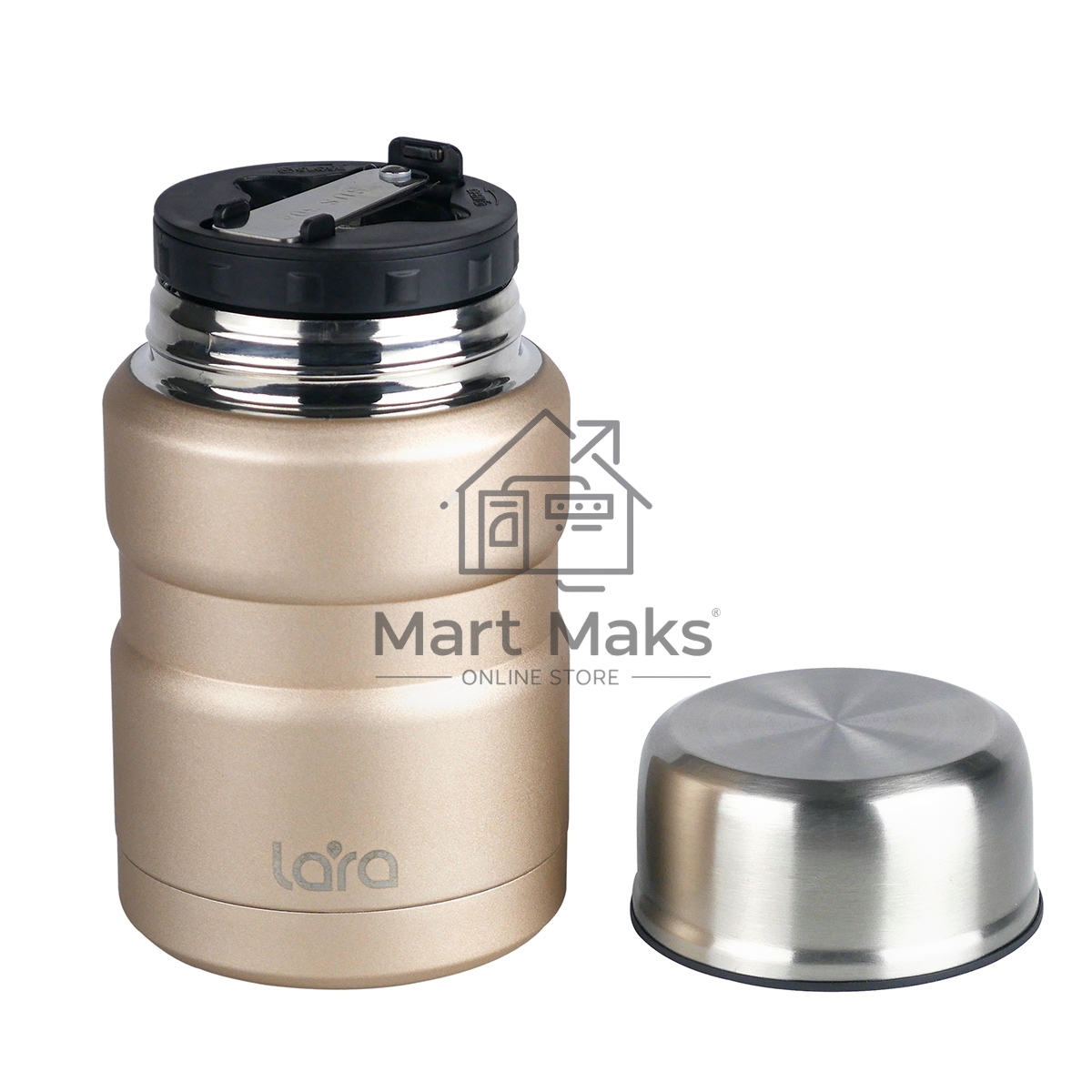 Термос LARA LR04-54 Beige 0,5л