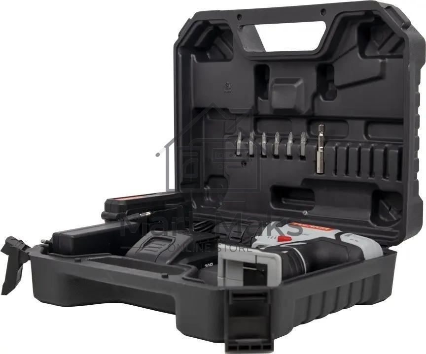 Дрель-шуруповерт аккумуляторная Ресанта ДА-20-2ЛК 75/14/11, Аккумуляторная, 20В, 2 АКБ, Кейс